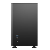 Jonsbo A4 Black Mini-tower PC-behuizing, Gaming-behuizing Zwart - thumbnail