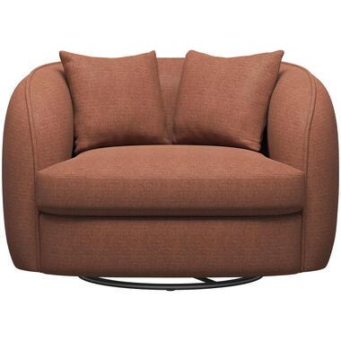 Loveseat Enzio - stof Pure - terra - Leen Bakker