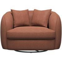 Loveseat Enzio - stof Pure - terra - Leen Bakker Loveseat Enzio - stof Pure - terra - Leen Bakker