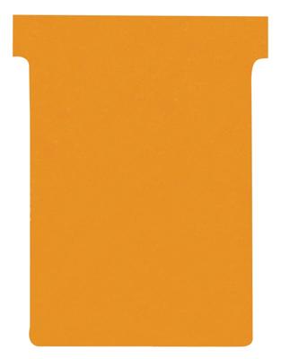Nobo T-planbordkaarten index 3, ft 120 x 92 mm, oranje