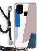 Lapis: Samsung Galaxy M31 Transparant Hoesje met koord Lapis: Samsung Galaxy M31 Transparant Hoesje met koord