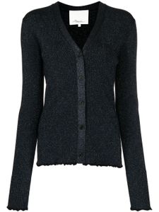 3.1 Phillip Lim cardigan à volants - Bleu