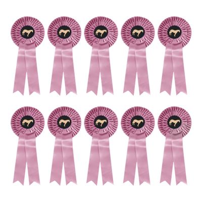 Rozetten (per 10 stuks) roze