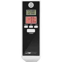 Clatronic AT 3605 Alcoholtester Wit, Zwart 0.0 tot 1.9 ‰ Incl. display, Weergave van verschillende eenheden, Klok, Temperatuurweergave, Countdown-functie