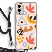 Abstract: OnePlus 9 Transparant Hoesje met koord