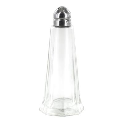 Home Deco Factory Peper en Zoutstrooier - glas - 50 ml - H11 cm - transparant Home Deco Factory Peper en Zoutstrooier - glas - 50 ml - H11 cm - transparant