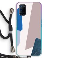 Lapis: Oppo A92 Transparant Hoesje met koord Lapis: Oppo A92 Transparant Hoesje met koord