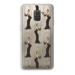 Pop Some Kim: Samsung Galaxy A8 (2018) Transparant Hoesje