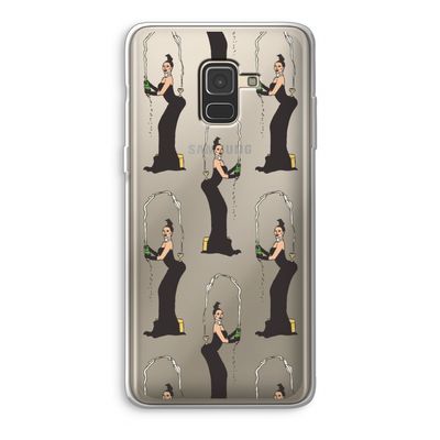 Pop Some Kim: Samsung Galaxy A8 (2018) Transparant Hoesje