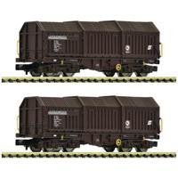 Fleischmann 6660035 N set van 2 telescoopduimwagens van de ÖBB - thumbnail