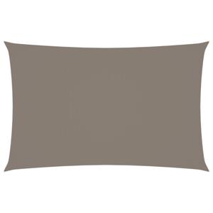 vidaXL Zonnescherm rechthoekig 2x5 m oxford stof taupe