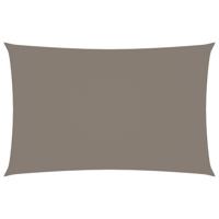 vidaXL Zonnescherm rechthoekig 5x8 m oxford stof taupe