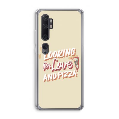 Pizza is the answer: Xiaomi Mi Note 10 Pro Transparant Hoesje