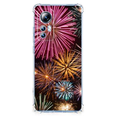 Xiaomi 12 Lite Anti Shock Bumper Case Vuurwerk Xiaomi 12 Lite Anti Shock Bumper Case Vuurwerk