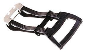 Bibia stelbinder ergo met aluminium plaat zwart