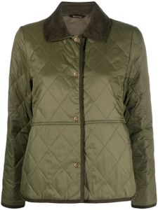 Barbour Jack met contrasterende kraag - Groen