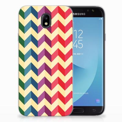 Samsung Galaxy J7 2017 | J7 Pro | TPU bumper | Zigzag Multi Color Samsung Galaxy J7 2017 | J7 Pro | TPU bumper | Zigzag Multi Color