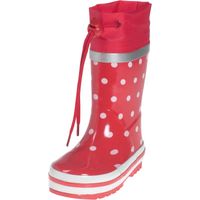 Playshoes regenlaarzen Stippen Rood Maat