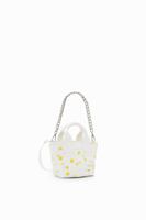 Shopper-schoudertas druppels XL - YELLOW - U - thumbnail