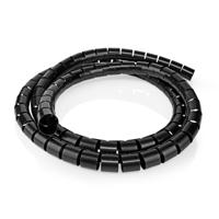 Nedis Kabelmanagement | Spiraalvormige sleeve | 1 Stuks | Maximale kabeldikte: 100 mm | PVC | Zwart - SWB KS-19BLACK Nedis Kabelmanagement | Spiraalvormige sleeve | 1 Stuks | Maximale kabeldikte: 100 mm | PVC | Zwart - SWB KS-19BLACK