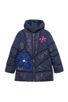 Lang gewatteerd jack met maokraag - BLUE - 11/12