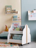 Boekenkast Nuage wit wit