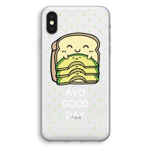 Avo Good Day: iPhone X Transparant Hoesje