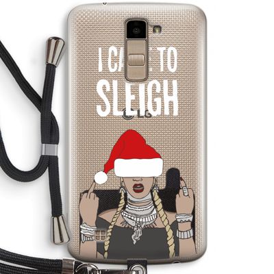Came To Sleigh: LG K10 (2016) Transparant Hoesje met koord