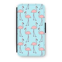 Anything Flamingoes: iPhone XS Flip Hoesje