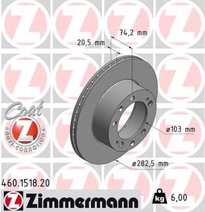 Remschijf Coat Z 460151820