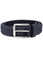 Tod's braided belt - Bleu