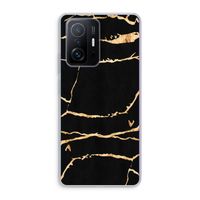 Gouden marmer: Xiaomi 11T Pro Transparant Hoesje