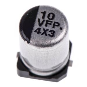 Panasonic Elektrolytische condensator SMD 10 µF 35 V 20 % (Ø) 4 mm 1 stuk(s)