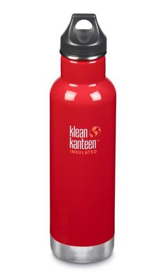 Klean Kanteen Classic Insulated Loop Cap 591ml - Mineral Red