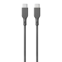 GP USB-laadkabel USB 2.0 USB-C stekker, USB-C stekker 1.00 m Grijs GPCBCC1PGYUSB252