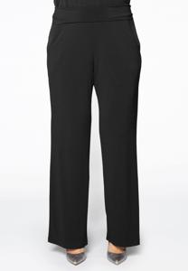 Yoek Broek met tailleband | Zwart | Maat 54/56