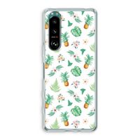 Ananas bladeren: Sony Xperia 5 III Transparant Hoesje