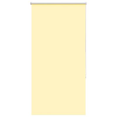 Rolgordijn verduisterend 65x175 cm stofbreedte 60,7cm geel