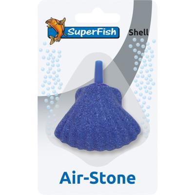 Superfish Luchtsteen Schelp Model - Zuurstofrijke Bubbels voor Aquaria, Natuurlijke Look