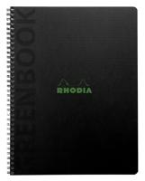 Notitieboek rhodia greenbook recycled a5+ lijn hc | 5 stuks