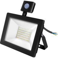LED Bouwlamp 30W met Sensor - Schijnwerper 4000K - Waterdicht IP65