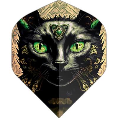 Designa Dart Flights - Black Cat Designa Dart Flights - Black Cat