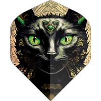 Designa Dart Flights - Black Cat