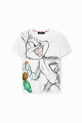 T-shirt met korte mouwen en Bugs Bunny - WHITE - XS