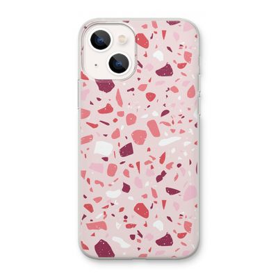 Terrazzo N°15: iPhone 13 mini Transparant Hoesje