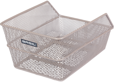 Fietsmand Basil Cento S 36 x 26 x 18 cm - Nude metallic
