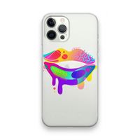 Lip Palette: iPhone 12 Pro Max Transparant Hoesje
