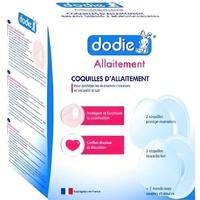 DODIE Borstvoeding schelpen x4