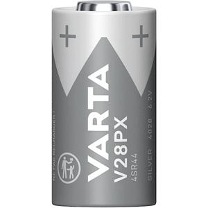 Varta SILVER Cylindr.V28PX/4SR44 Bl1 4SR44 Fotobatterij Zilveroxide 145 mAh 6.2 V 1 stuk(s)