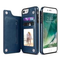 Retro PU lederen case multi kaarthouders telefoon gevallen voor iPhone 6 6s 7 8 plus 5S SE iPhone X XS Max XR Samsung S7 S8 S9 S10 voor iPhone XS Ma